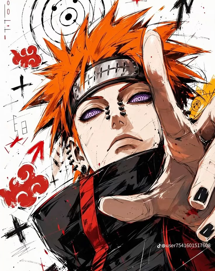 Pain Naruto 15x20 cm